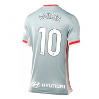 Echipament fotbal Atletico Madrid Angel Correa #10 Tricou Deplasare 2024-25 pentru femei maneca scurta